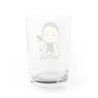 津軽三味線絃龍会の龍ちゃん Water Glass :back