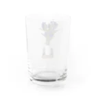 ビョンの名はリンドウ Water Glass :back