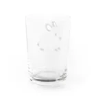 whiterabbit2010のうさぎ　サイアミーズスモークパール Water Glass :back