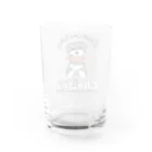 チェルシーのChelsea ロゴ シュナVer. Water Glass :back