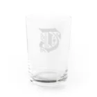 ♛ Tokikaze ♛のTのシンボルマーク Water Glass :back