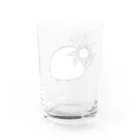 ウサギ幕府のおまんじゅうウサギ【ウサギ幕府】 Water Glass :back