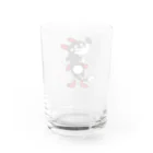 NOUMARUの犬ヒーロー Water Glass :back