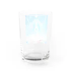 空間ペインター芳賀健太のアマビエの祈り～HANA～ Water Glass :back