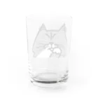 Ku’s family catのMUGI 猫 x YUMMY Water Glass :back