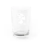 itsuto-こねこしょうしょうめんへらの「いってらっしゃい」 Water Glass :back