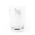 ぴーきち👨‍💼🍻のぴーきち画伯 Water Glass :back