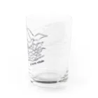 ariariartの世界でもっとも孤独なクジラとラジオ【チャリティー】 Water Glass :back