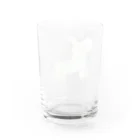 akiのろばの子 Water Glass :back