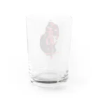 TKMのムテキマン(ロゴ無し) Water Glass :back