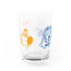 フジヨシ姉妹＠フジヨシ商店の宇宙人の夏休み Water Glass :back