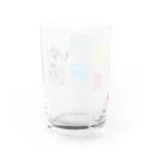 JINの爆益祈願グラス Water Glass :back