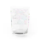 闘牛チャンの涼しげモコモコ Water Glass :back