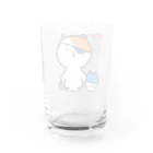 攻城団オンラインショップ SUZURI支店のぼんてん・まる「なかよし」 Water Glass :back