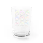 でんちゃんショップのピエトロピエロ Water Glass :back