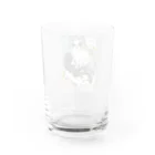 ICE BEANSの珀・燦 Water Glass :back