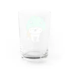 N.W.PIENIのもくもく頭の鬼猫さん Water Glass :back