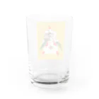 ポレポレ草の白ハムのどんちゃん（お正月） グラス反対面