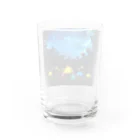 小田島灯の夜のキャンプフィールド Water Glass :back