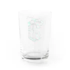 羽根の生えたてるてるのcybercity Water Glass :back