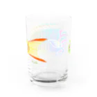 栗坊屋のヤマブキベラ Water Glass :back