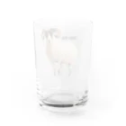 isla_laのひつじちゃんグラス Water Glass :back