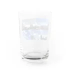 下北龍雲堂の【🐉開運🐉】下北五大龍雲グッズ（ロゴなし） Water Glass :back