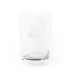 ネコノートショップ（neco-note shop）のビビ（つかねこ） Water Glass :back