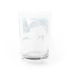 Shachi_のクジラ Water Glass :back