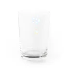 pochiの熊の冒険 Water Glass :back