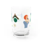 あかりプロジェクトのあかりちゃんグラス Water Glass :back