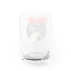 ari designの野球Bear2(凶悪顔クマシリーズ) Water Glass :back