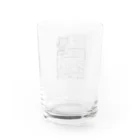 空想画学販売所のドロボウ猫はニンジャ猫 Water Glass :back