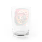 マッケンデジタルワールドのlofiアート盆栽ファンクmusic Water Glass :back