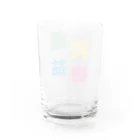 JINの爆益利確グラス Water Glass :back