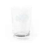 design_yanagiyaの水彩シーラカンス Water Glass :back