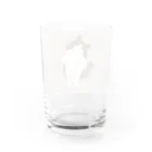 猫のイラスト屋さんのrin Water Glass :back