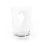 猫のイラスト屋さんのrin Water Glass :back