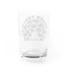 STAR TORTOISEのヒョウモンリクガメ Water Glass :back