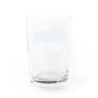 nikarasの春色の空 Water Glass :back