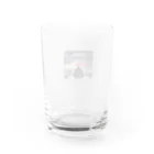 M.FAXのカミナリ打たれ男 Water Glass :back