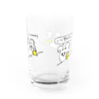 プリティーマカロンの酒カスなハムスター Water Glass :back