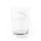 S.Shopの杜のうたグッズ Water Glass :back