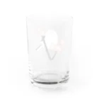 ゆきおのシマエナガと桜 Water Glass :back