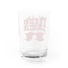 dodomountのジェヴォーダンの獣　オリジナルロゴグッズ Water Glass :back