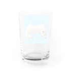 わんライフガーデンのハリーとおやすみ💤 Water Glass :back