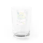 クリーンパンサーのグッズショップのクリーンパンサー5周年記念デザインです。 Water Glass :back