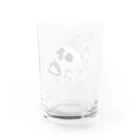 キッチンファラオのドクロフラワー Water Glass :back