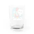 DECORの気づかいのできるネコ　ロケットver. Water Glass :back