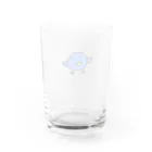 まあのあおいとり Water Glass :back